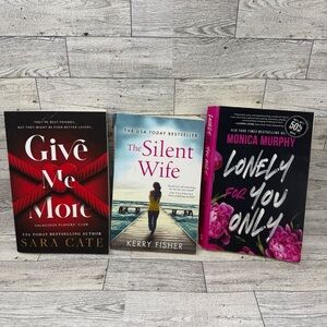 Misc Set Of Paperback Books Sara Cate, Kerry Fisher, Monica Murphy